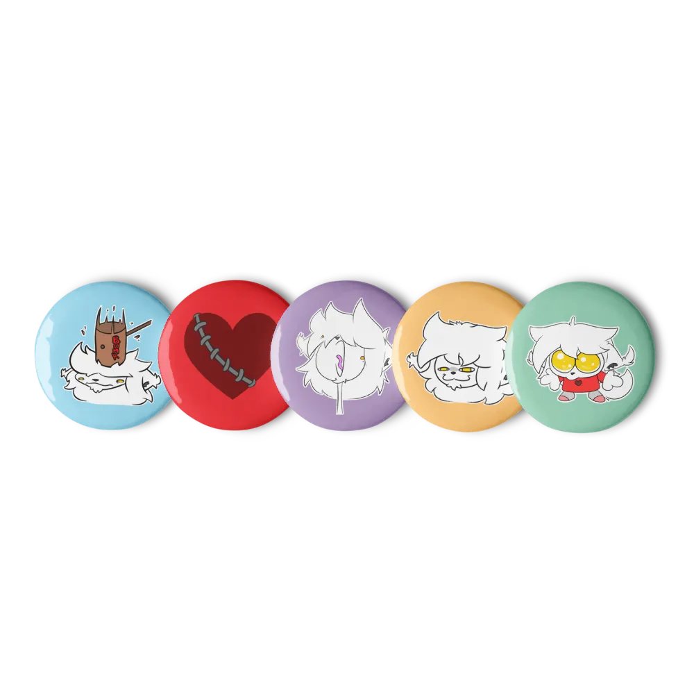 Floof Pins Set #1 product image (1)