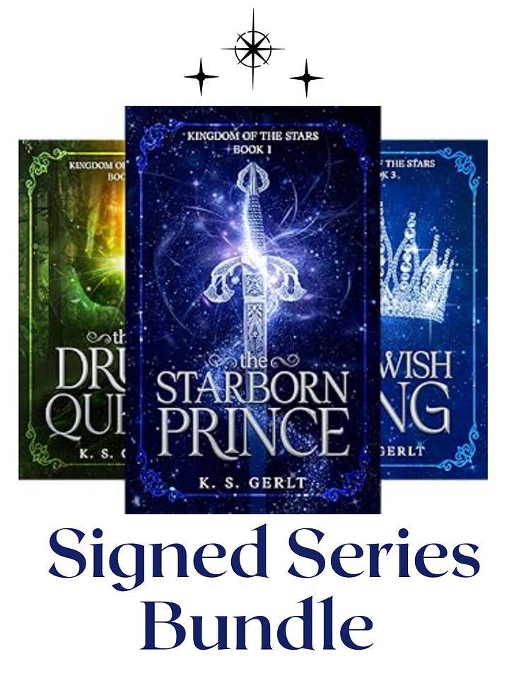 The Kingdom of the Stars Series Signed Paperback Bundle product image (1)