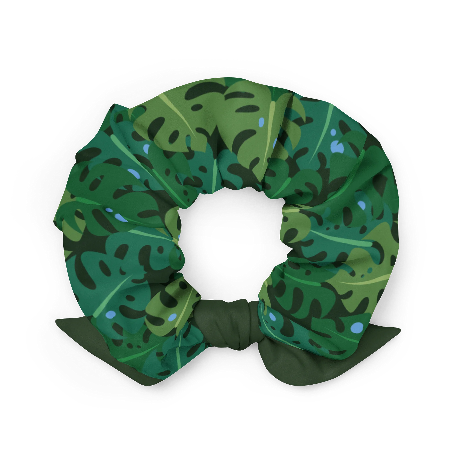 Jungle Leaves Scrunchie product image (2)