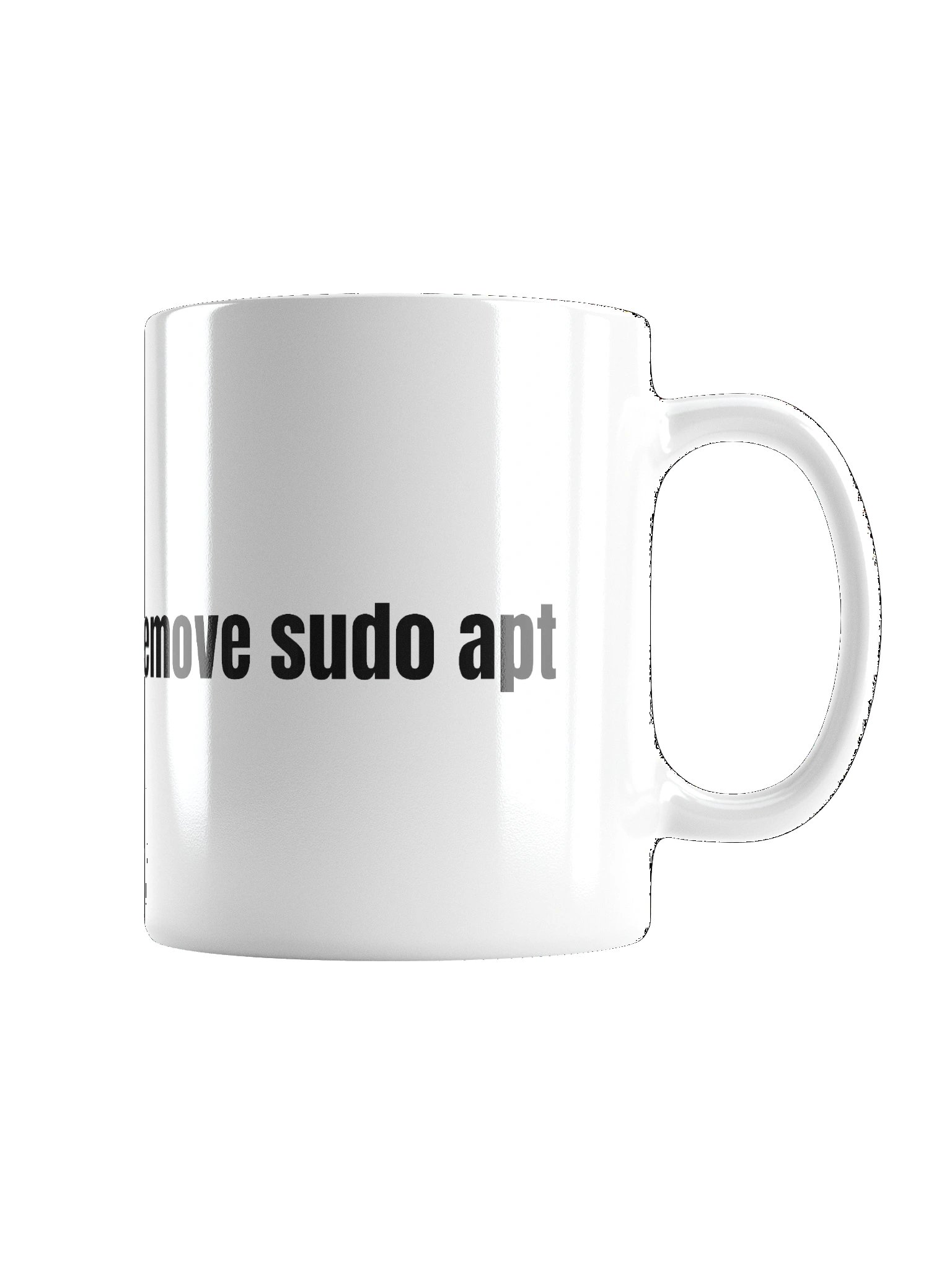 sudo apt remove sudo apt Coffee Mug product image (3)