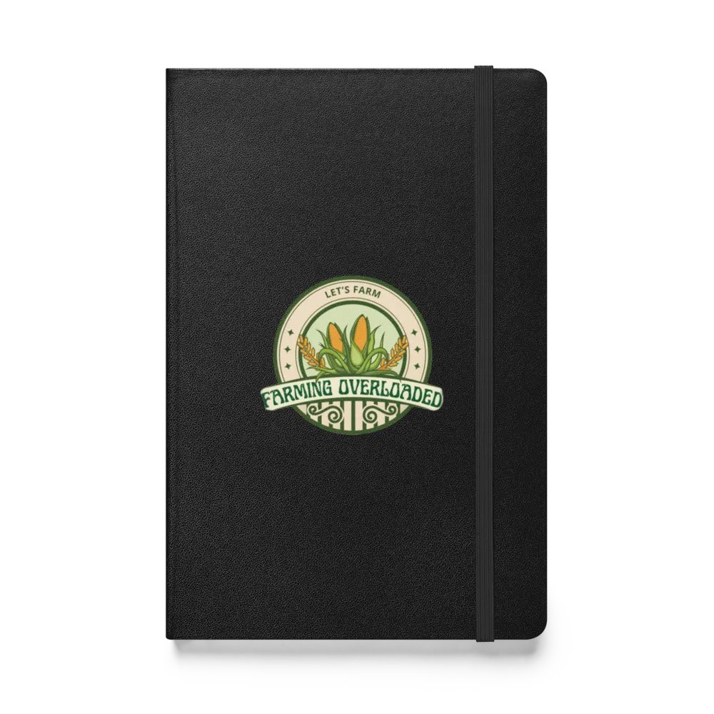 Farming Overloaded Hardcover Notebook product image (1)