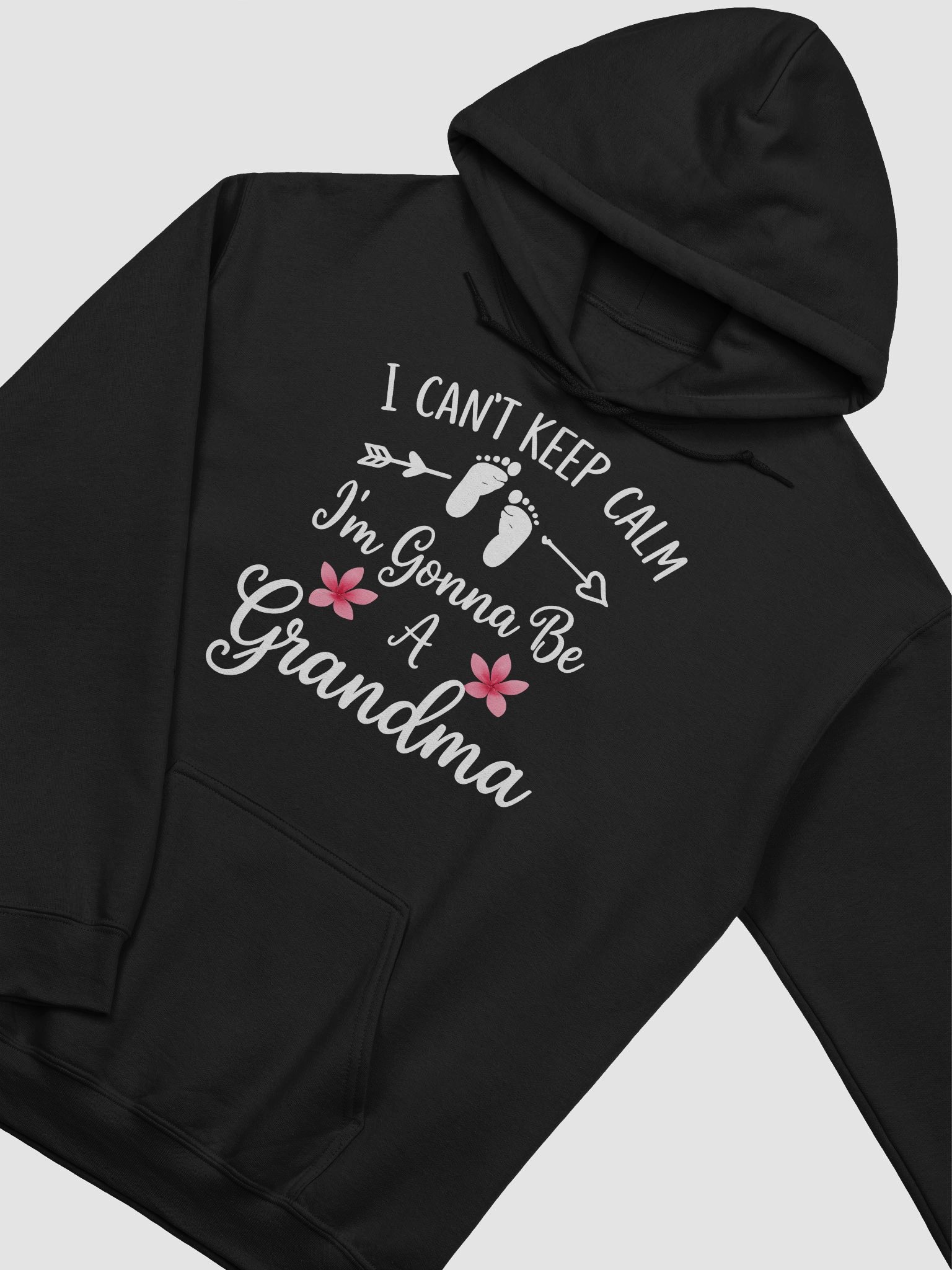 I Can’t Keep Calm I’m Gonna Be a Grandma – Comfy Pregnancy Reveal Hoodie for Grandmas product image (2)