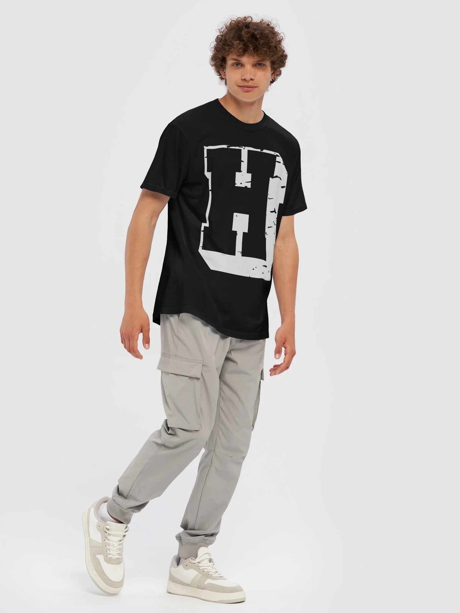 Varsity Letter H | Comfort Colors® Tee product image (7)