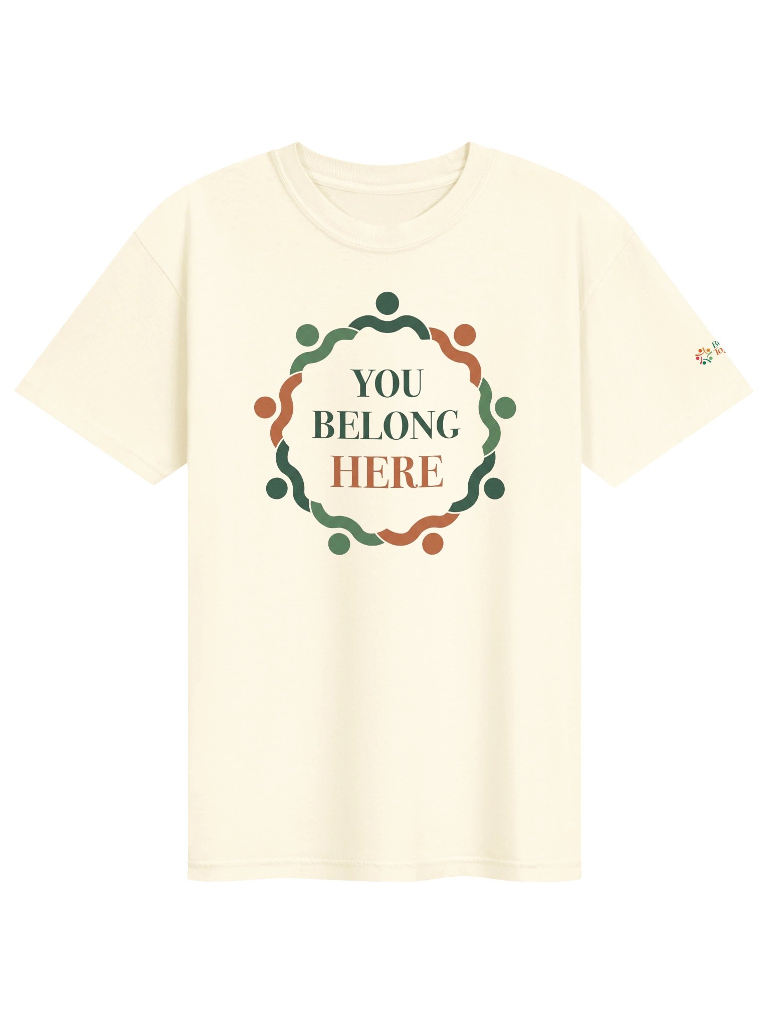 You Belong Here — Front Print Heavyweight Tee