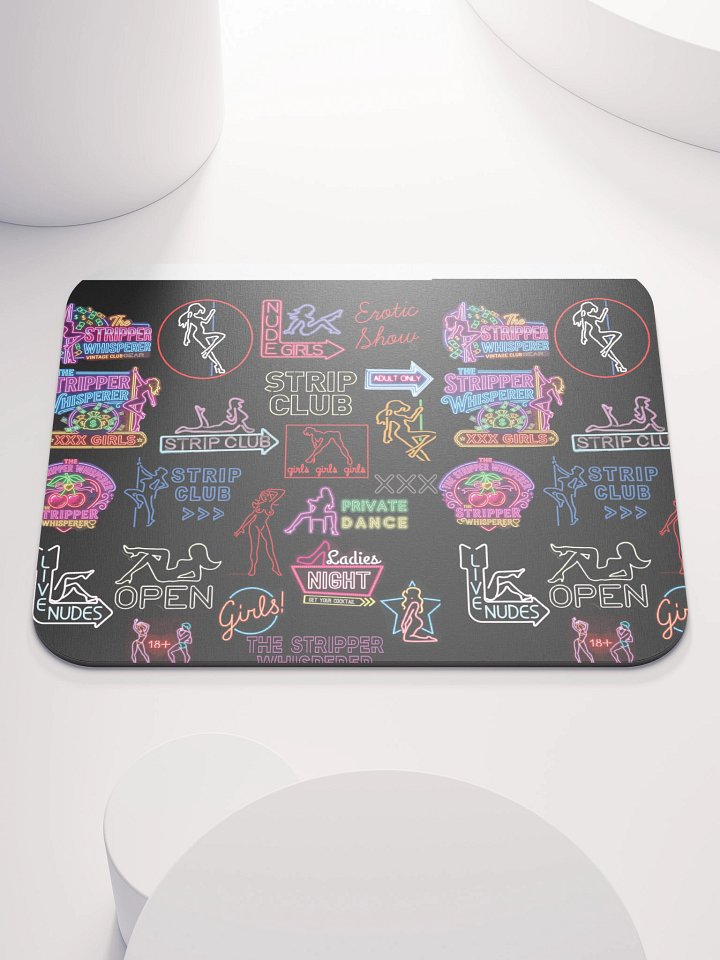 the neon sign mousepad product image (1)
