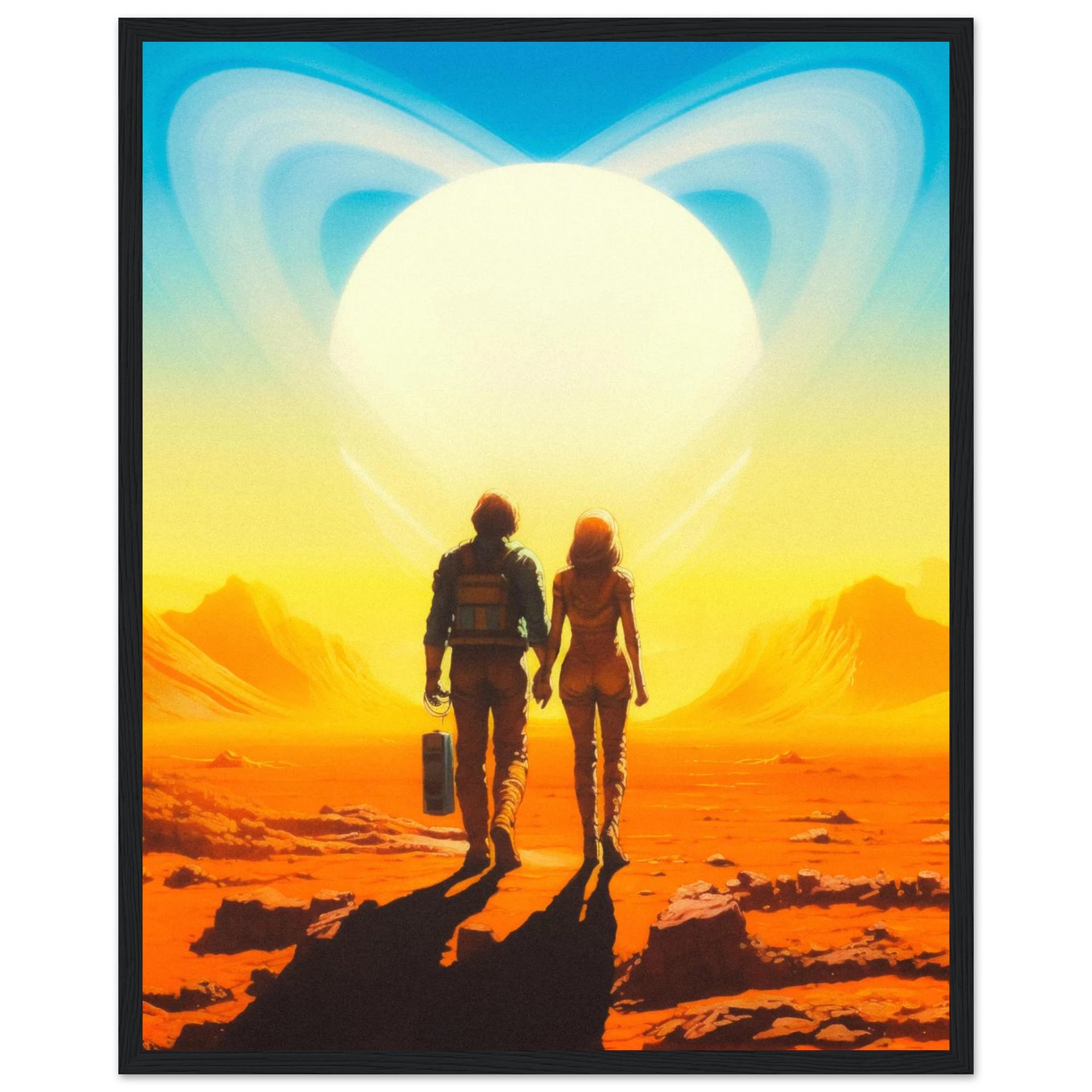 Saturn Love Wall Art product image (2)