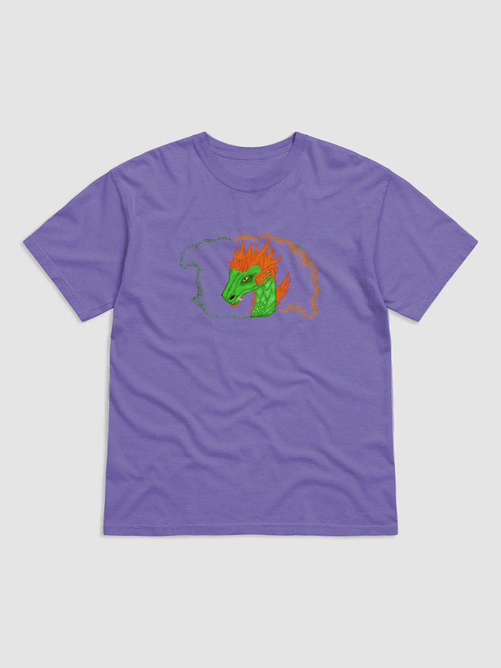 Fiery Dragon Graphic Cotton T-Shirt product image (1)