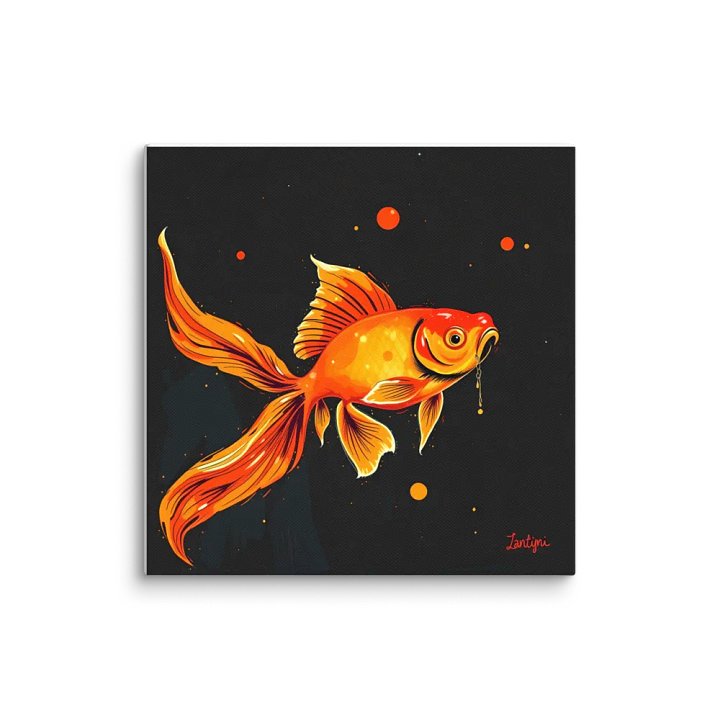 Golden Fins Canvas Art product image (3)