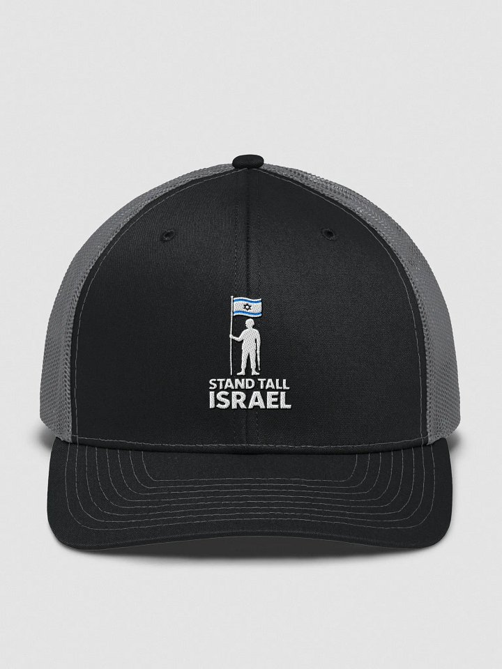 STAND TALL ISRAEL Richardson Trucker Hat – Built for Bold Support product image (5)