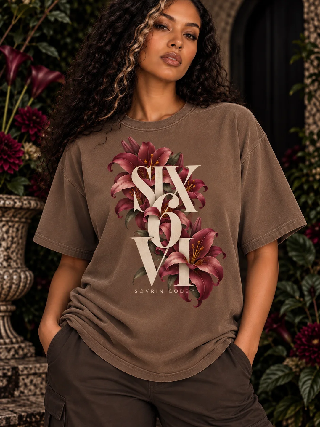SIX 6 VI Botanical Signature Tee product image (1)