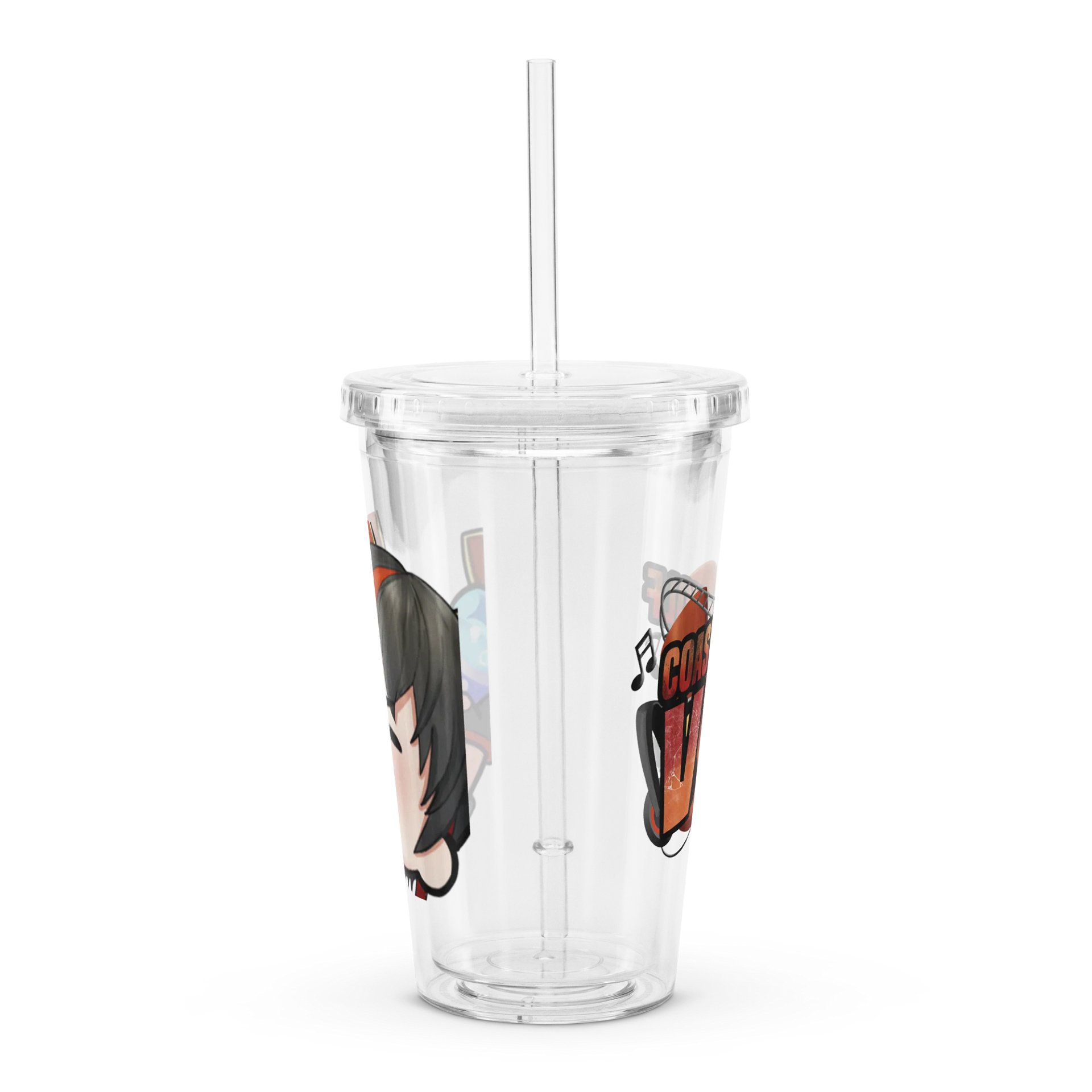 Hydrate Clear Plastic Tumbler product image (1)