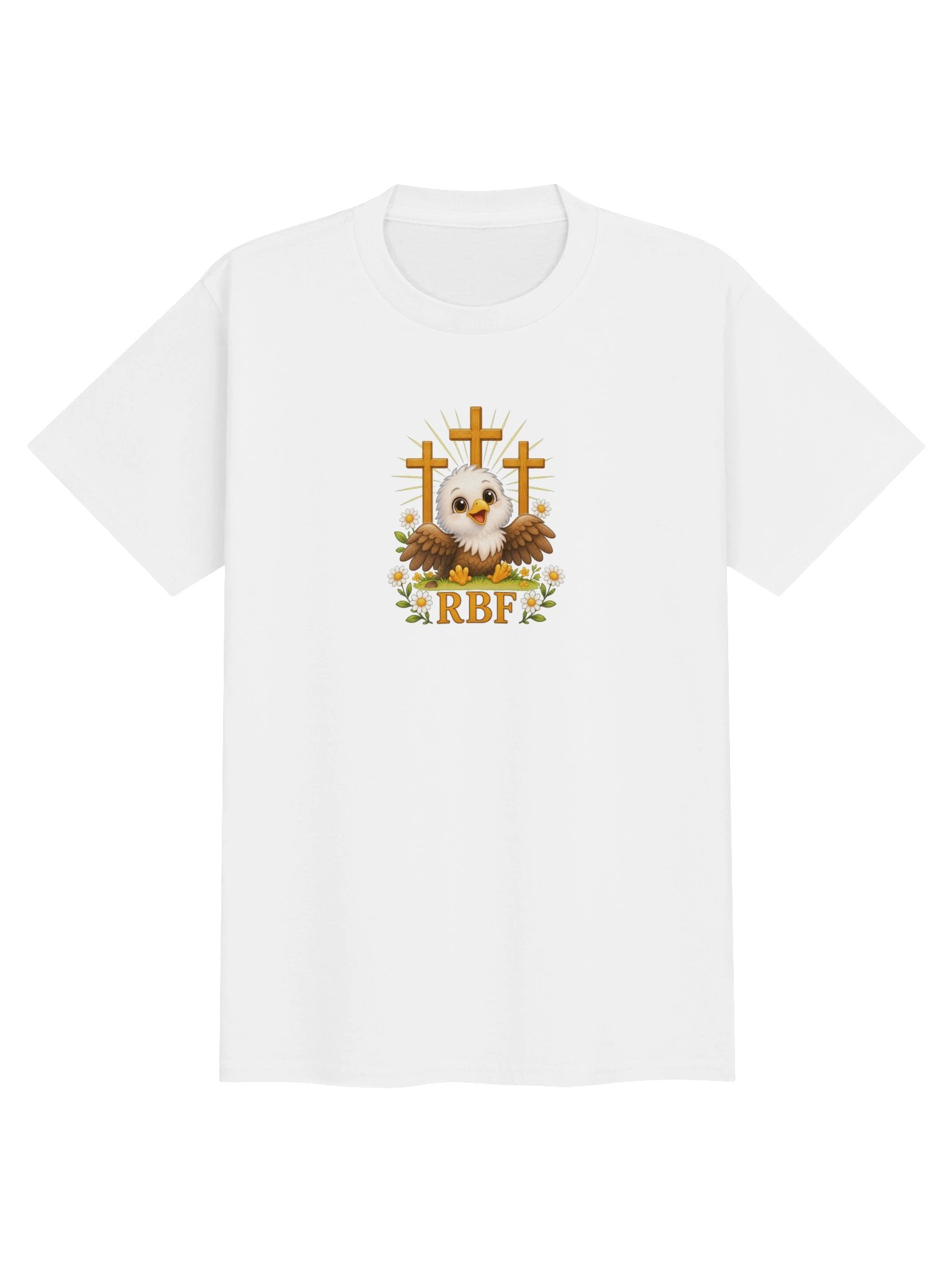 Little Wings, Big Faith Youth T-Shirt — Isaiah 40:31 product image (1)