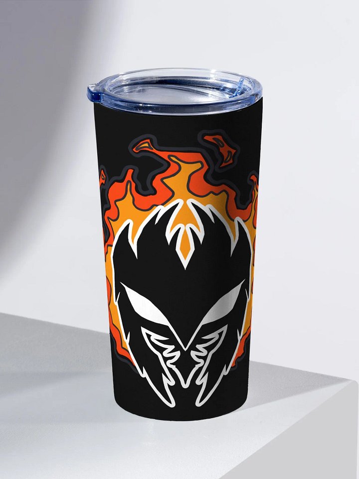 Mask Icon v2 (Black) 20z Stainless Steel Tumbler (Black) product image (1)