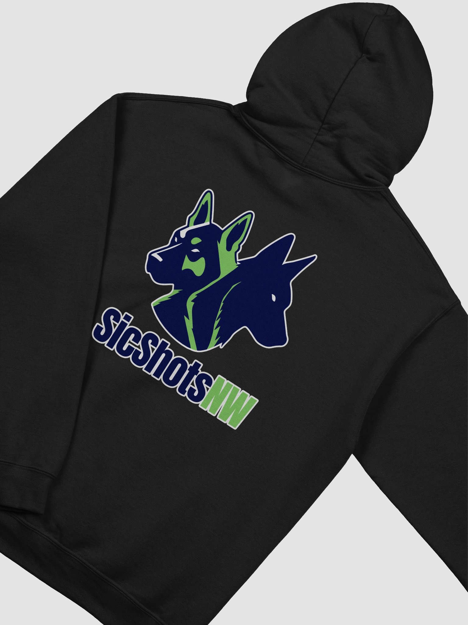 Logo Hoodie 2 Blue and Green product image (23)