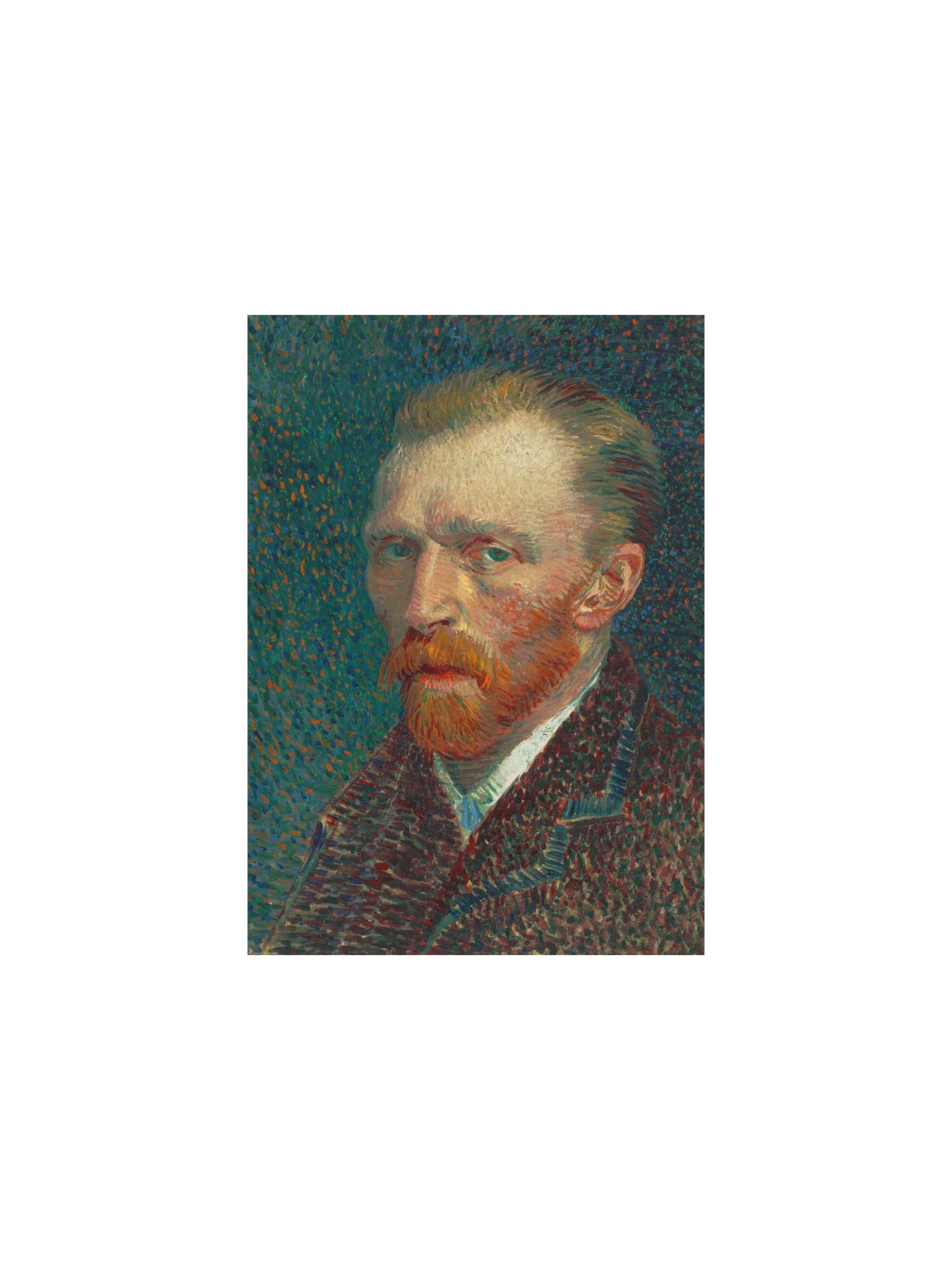 Van Gogh, Self-Portrait (1887) — Fine-Art Poster product image (2)