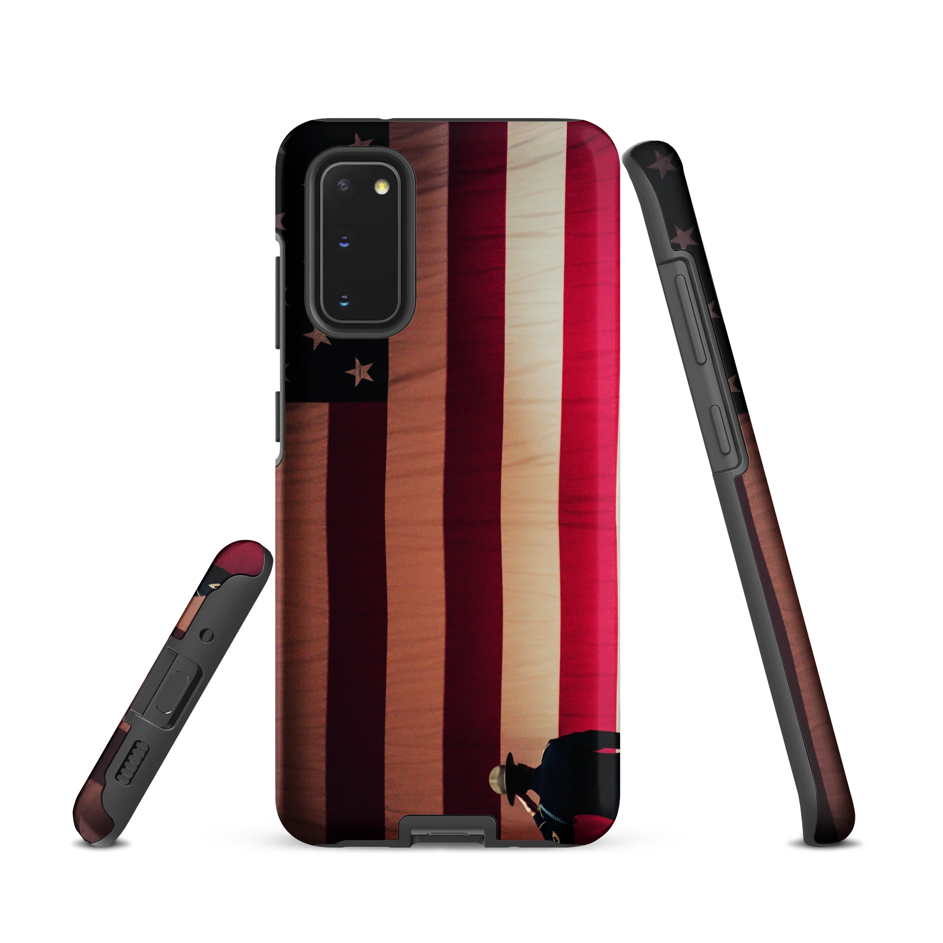 American Flag Silhouette Tough Case for Samsung product image (1)