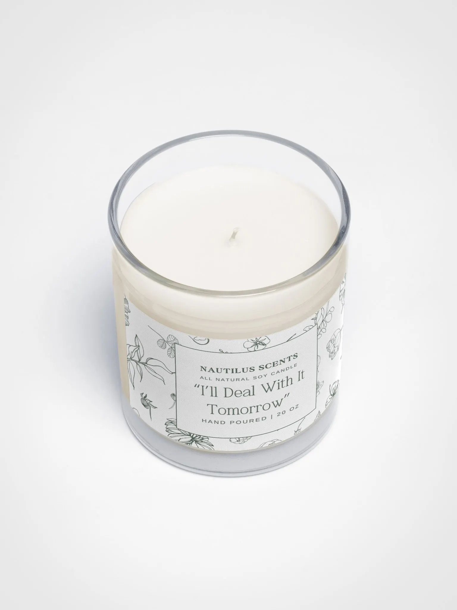 Tomorrow's Tranquility Soy Candle product image (3)