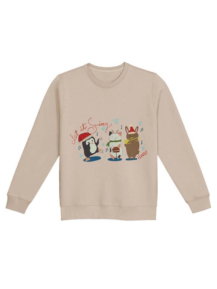 Let it Swing Christmas Sweatshirt product image (3)