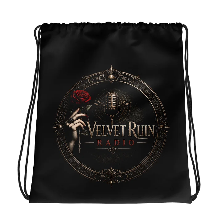 Velvet Ruin Radio drawstring bag product image (1)