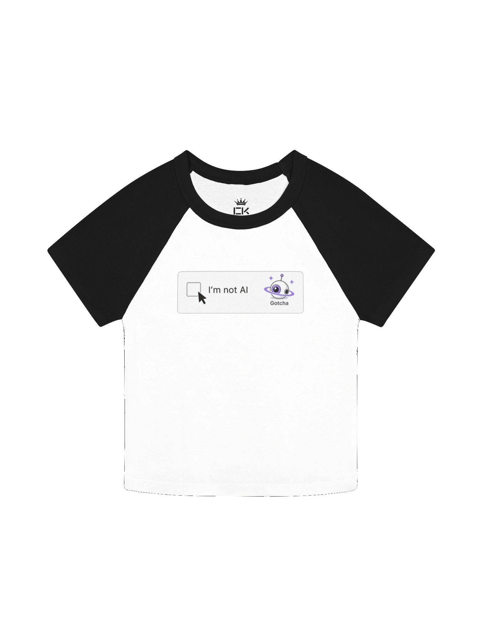 I'm Not AI Raglan Tee — CarlyKing product image (2)