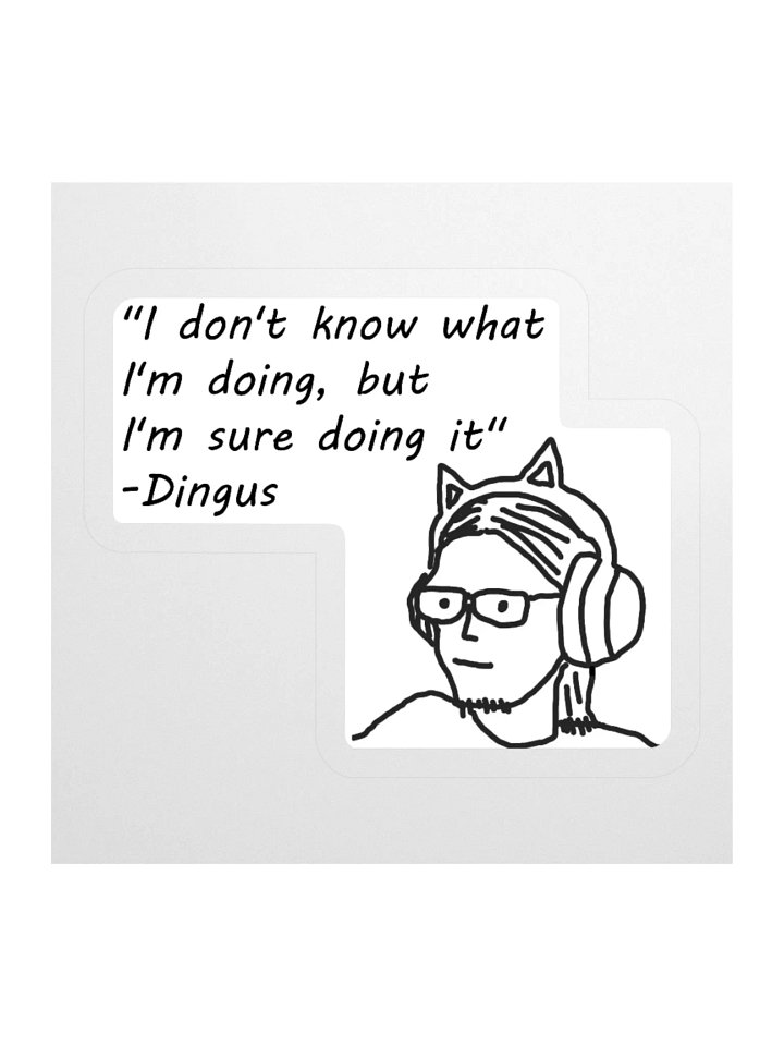 Dingus Sticker product image (1)
