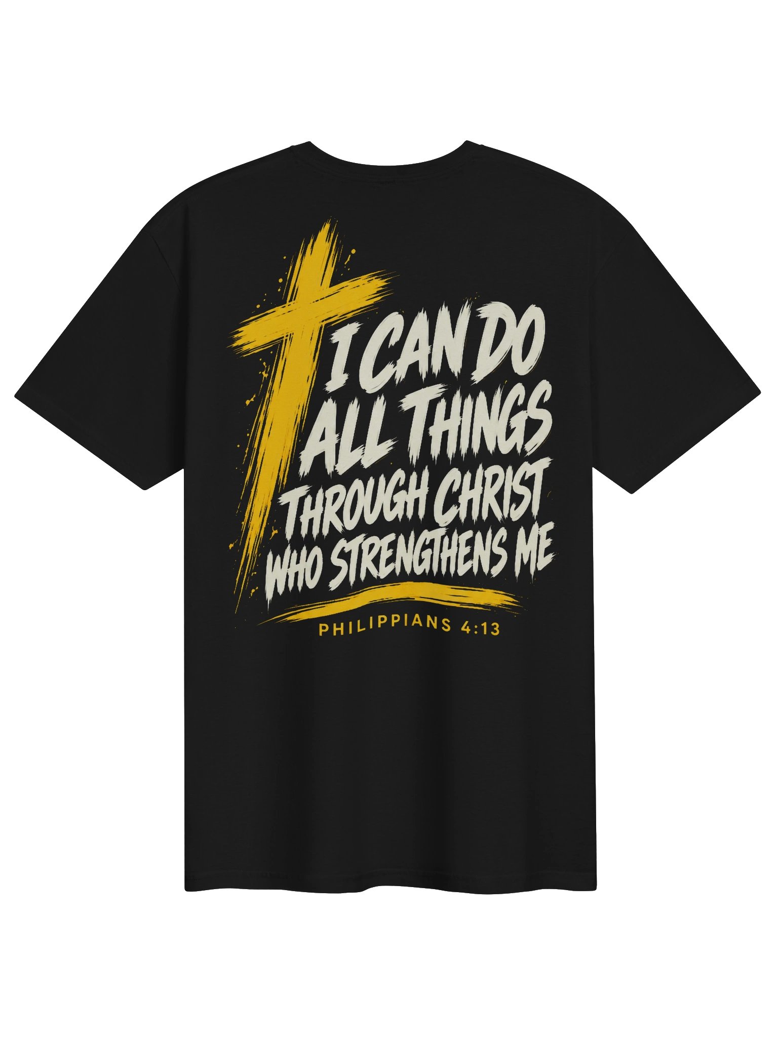 I Can Do All Things Through Christ | Philippians 4:13 Christian Faith Tee product image (1)