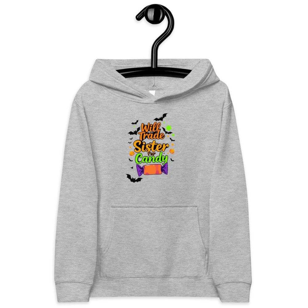 Will Trade Sister For Candy Youth Pullover Fleece product image (29)