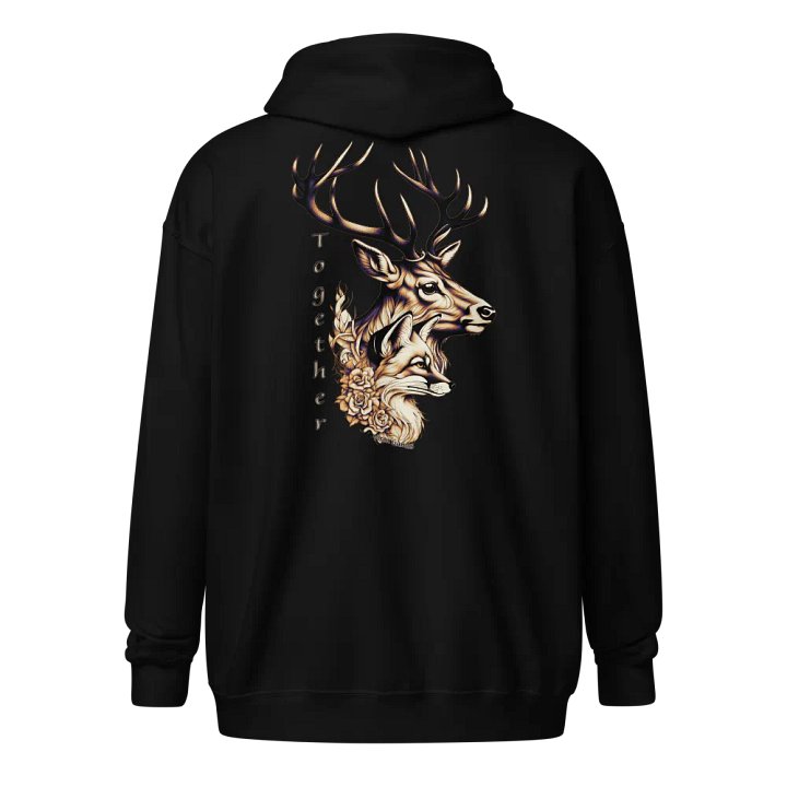 Together Vixen and Stag Zip Hoodie product image (1)