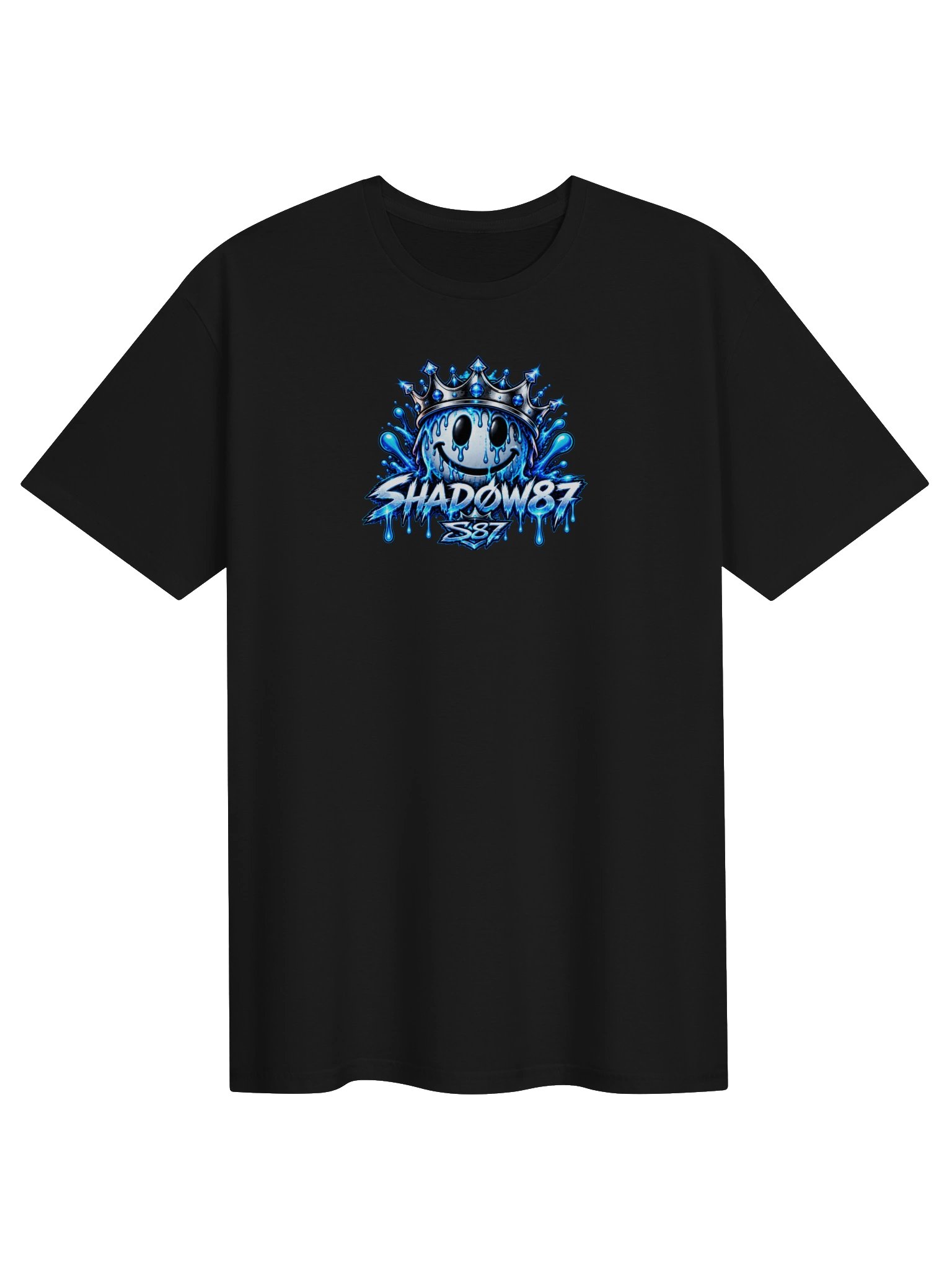 Shadow87 Crowned Smiley (Unisex) T-Shirt product image (1)