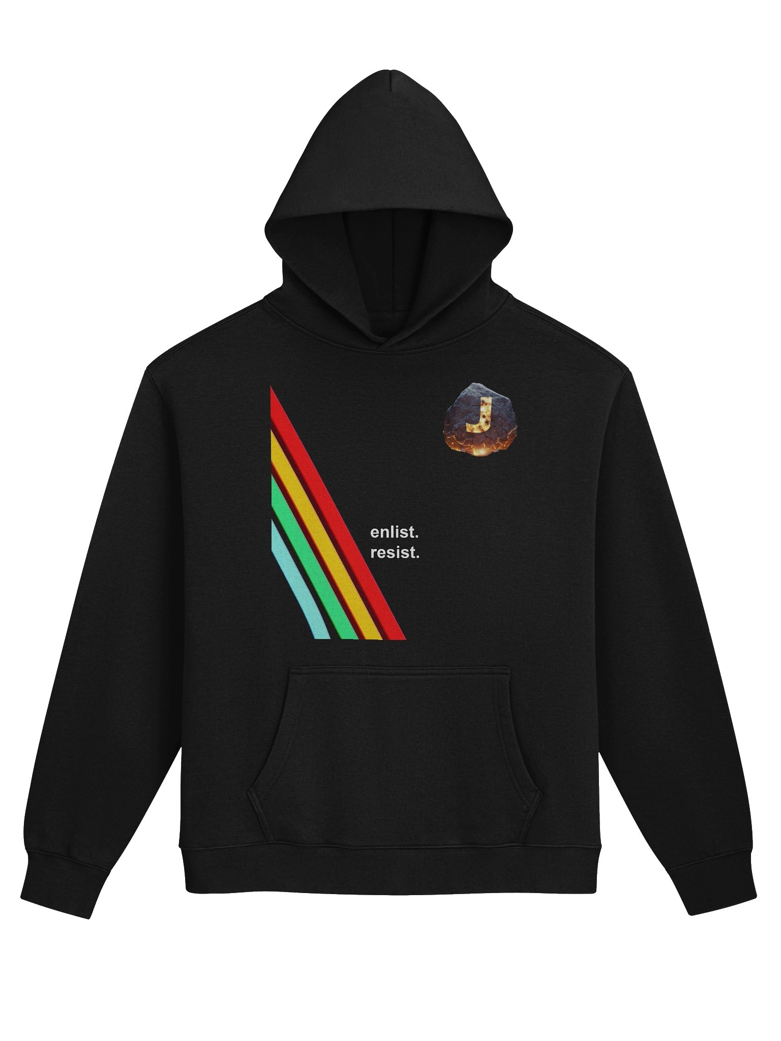 enlist. resist. sweatshirt. product image (1)