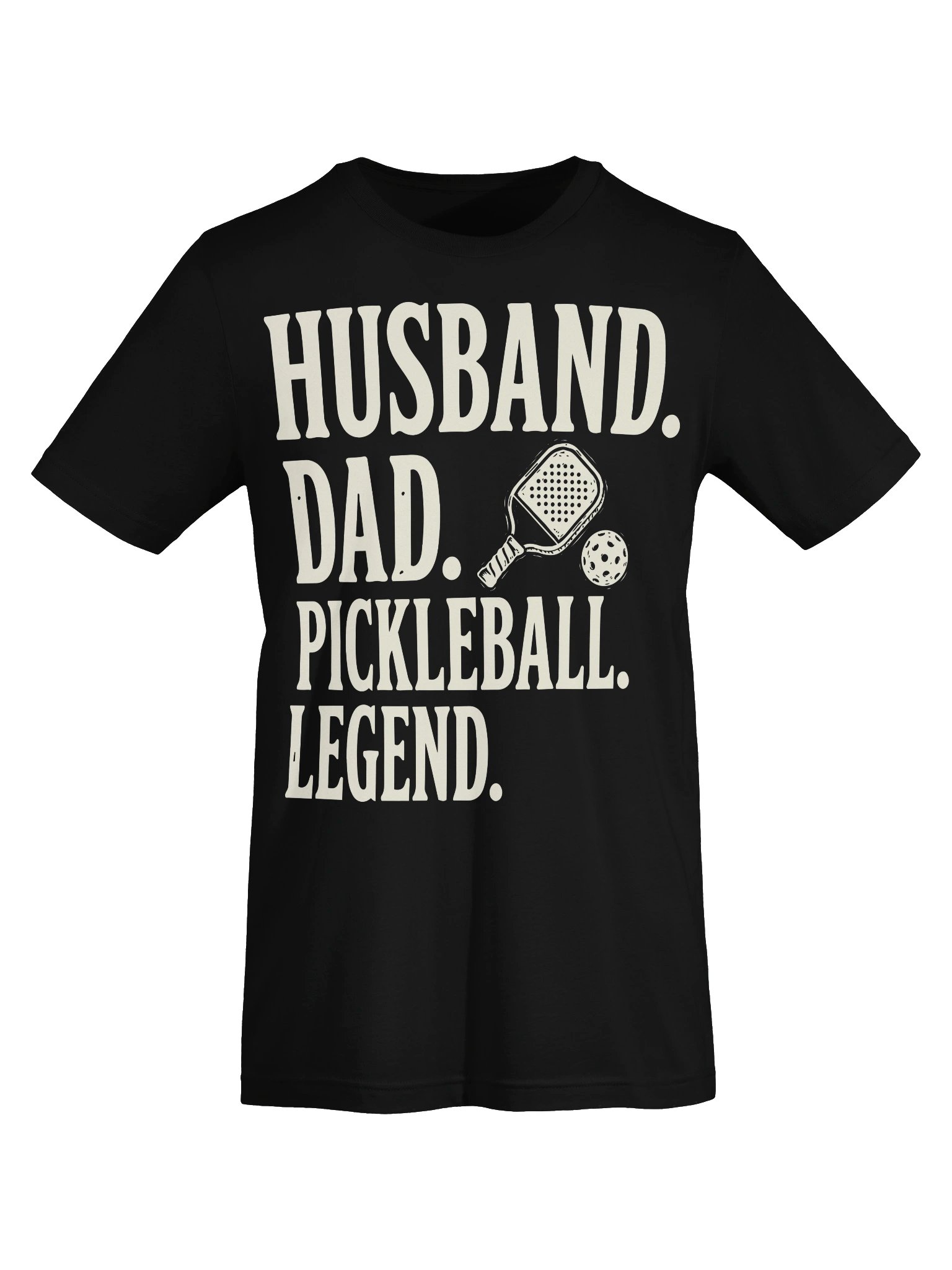 Husband Dad Pickleball Legend Shirt | Funny Pickleball Gift for Him product image (15)