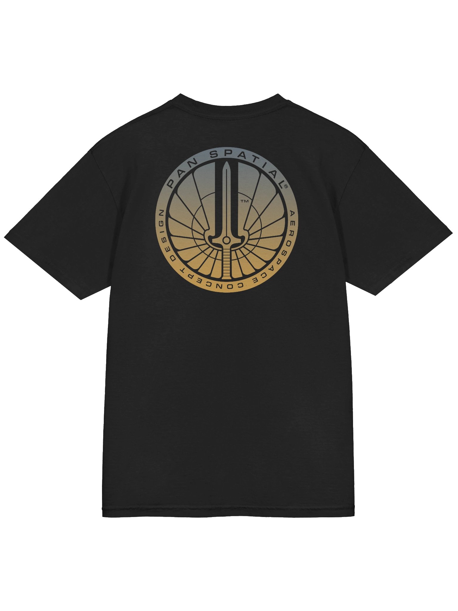 Pan Spatial Gold Emblem T-shirt product image (4)