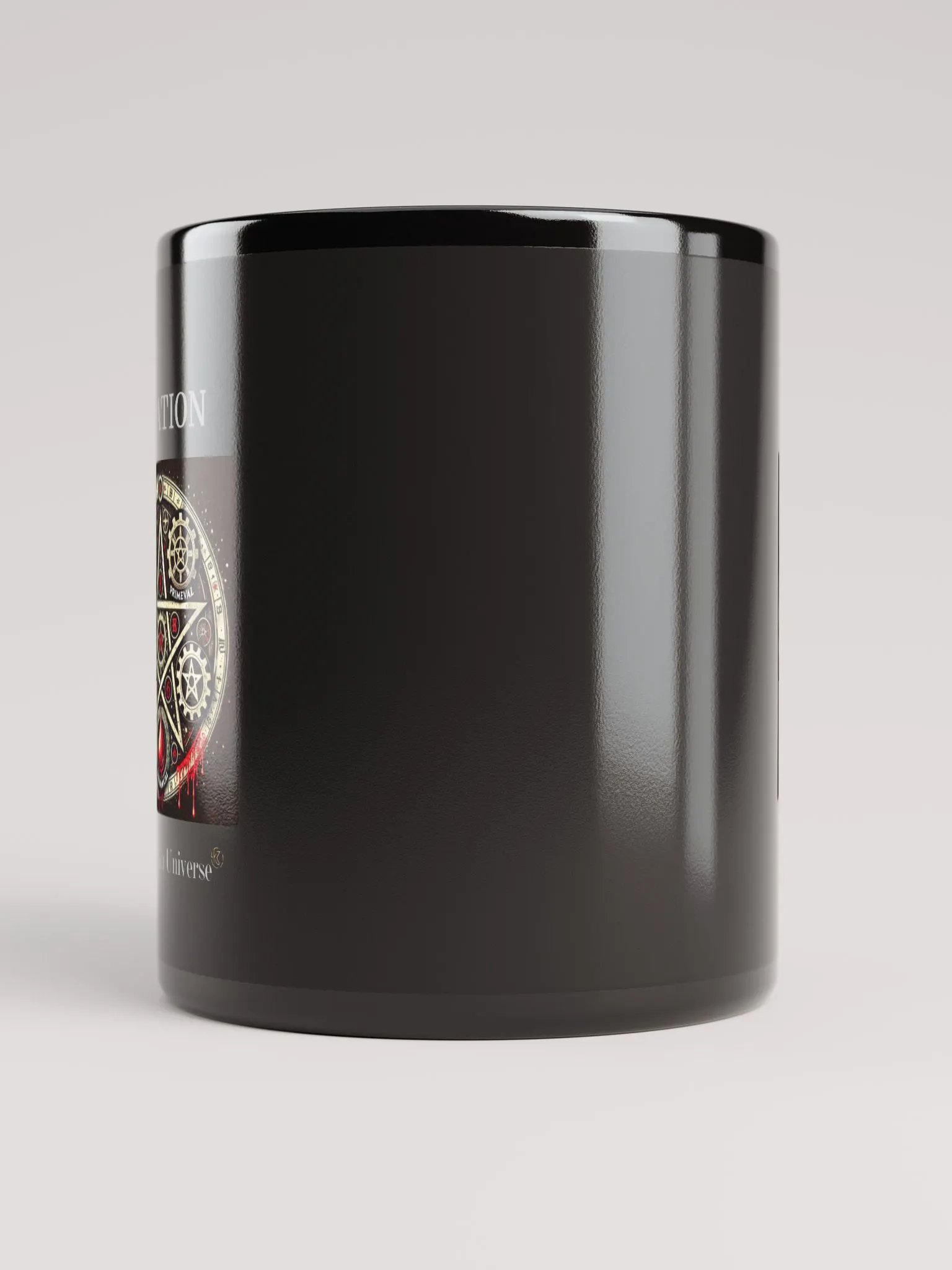Creation | Black Glossy Mug product image (6)