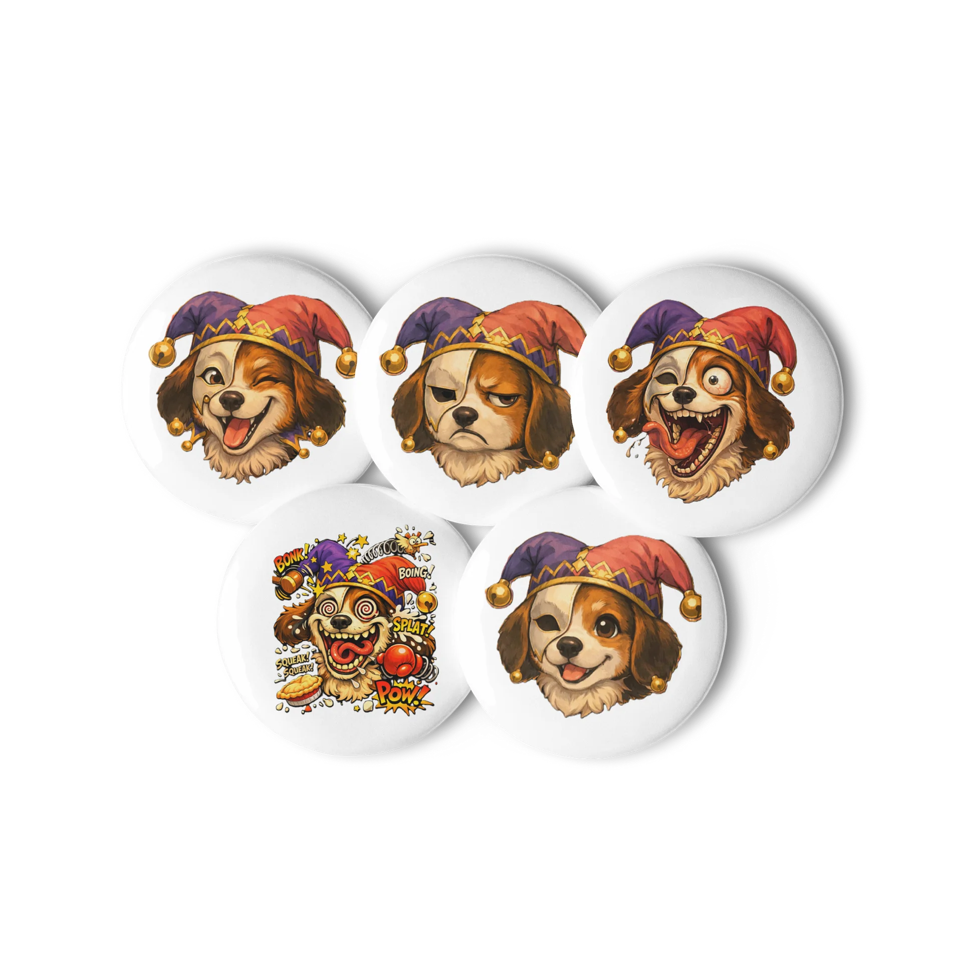 Kingdoms Jester Pin Set product image (2)