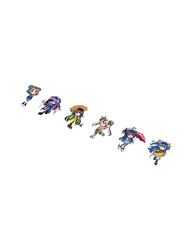 Teeny's Rainy Day Symphony Commemorative Stickers (1) product image (2)