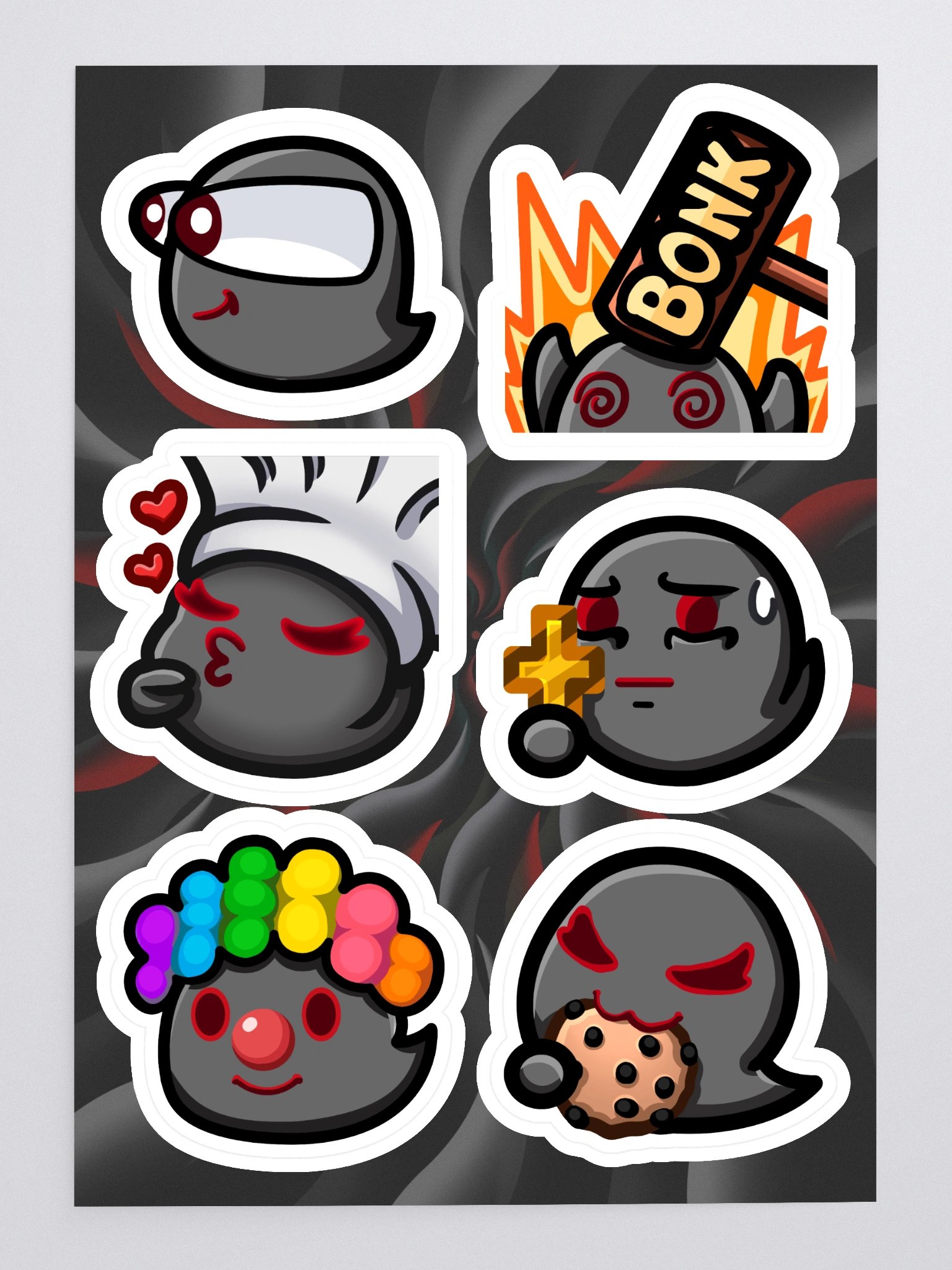 Emote Sticker Sheet 5 product image (3)