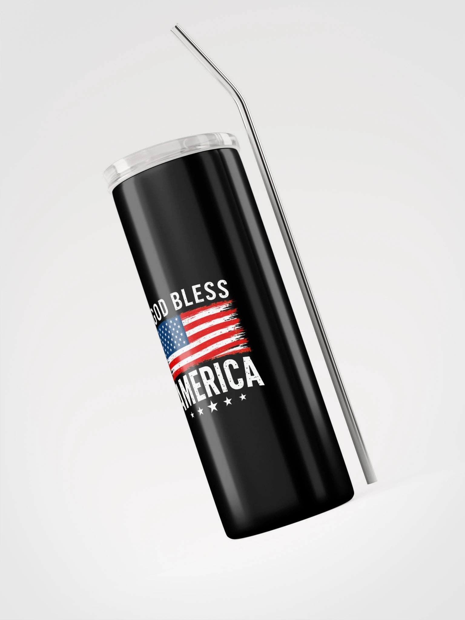 USA Collection God Bless America Tumbler with Straw product image (3)
