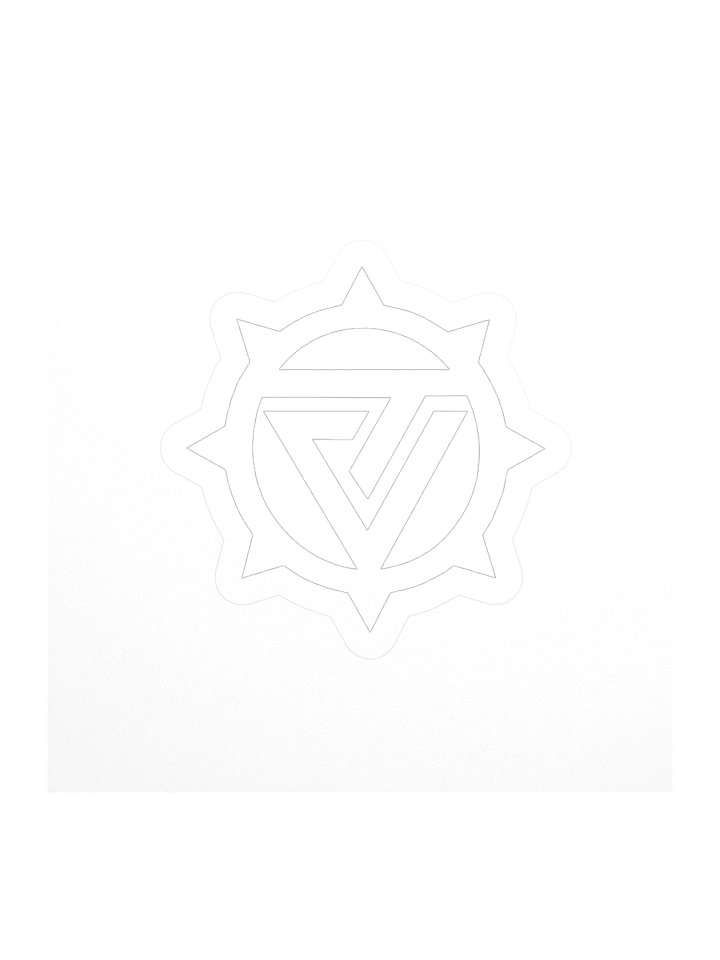 VERSE WHITE STICKER V1 product image (1)