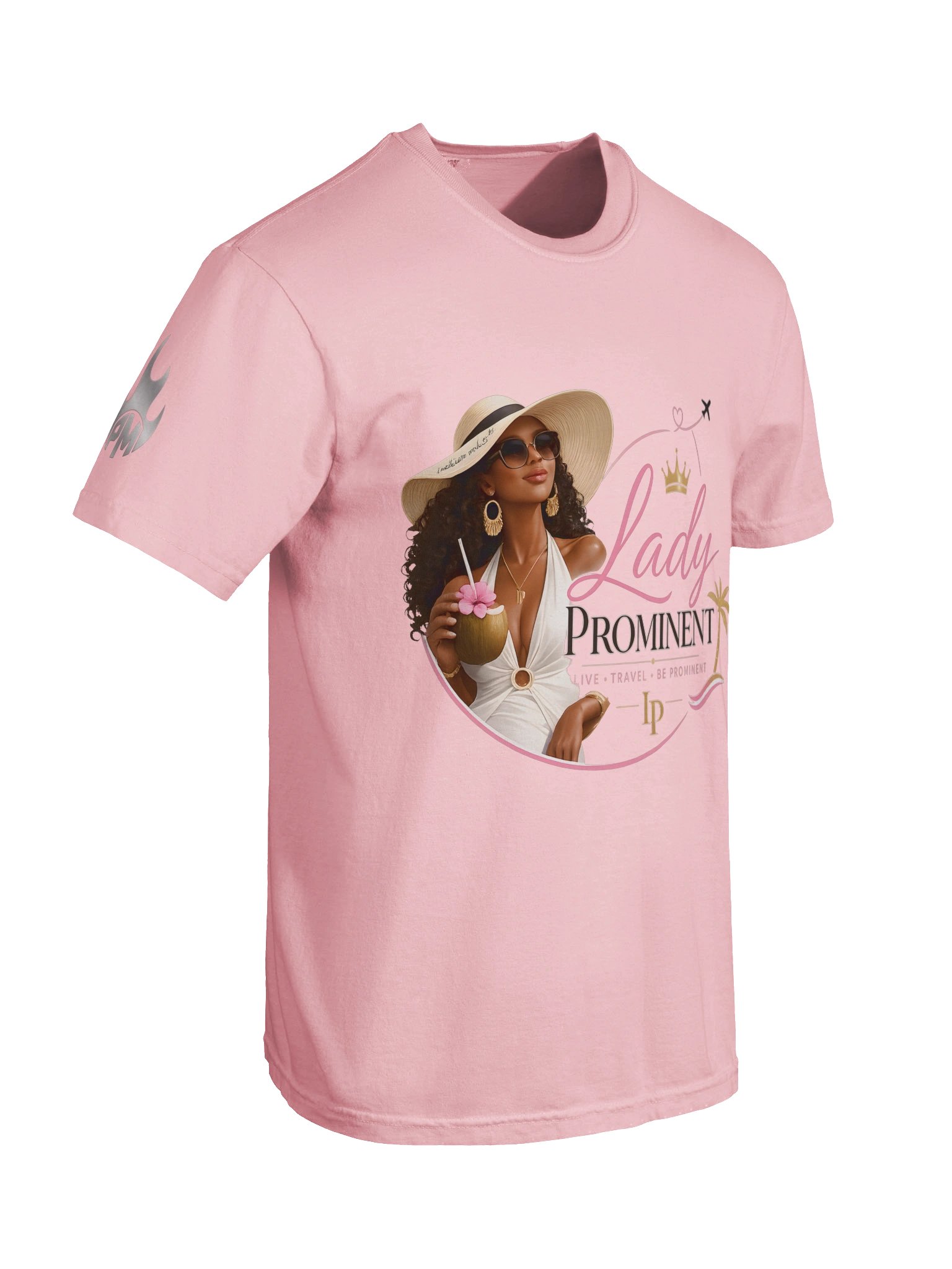 Lady Prominent Travel Logo Tee product image (34)