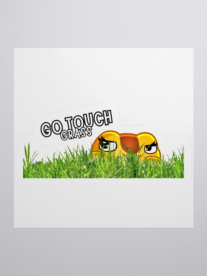 Go Touch Grass Sticker product image (2)