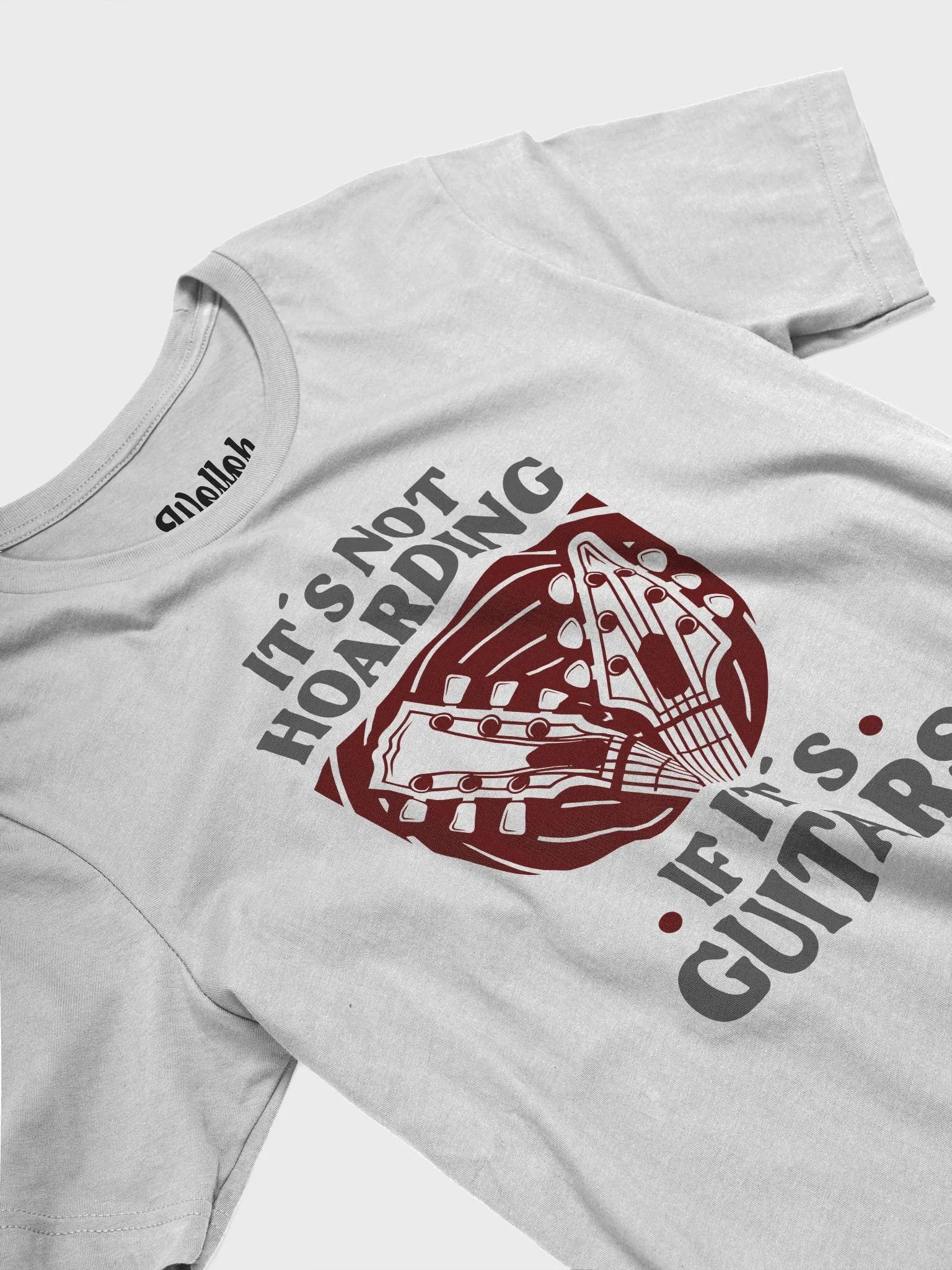 If It's Not Hoarding, It's Guitars – Funny Guitar Collector T-Shirt for Musicians product image (4)