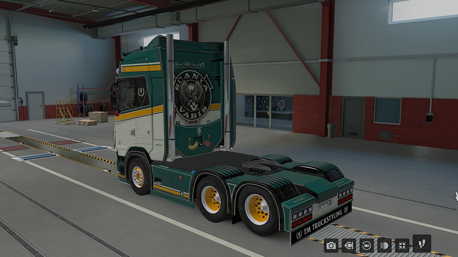 ETS2 TM Scania PGRS (SCS & Eugene) + FREE Trailers - Multicolor Skin Pack (Paintjob only) product image (5)