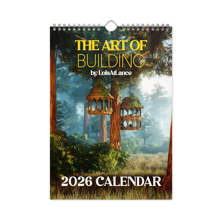 The Art of Building | 2026 Calendar by LolsAtLance product image (1)