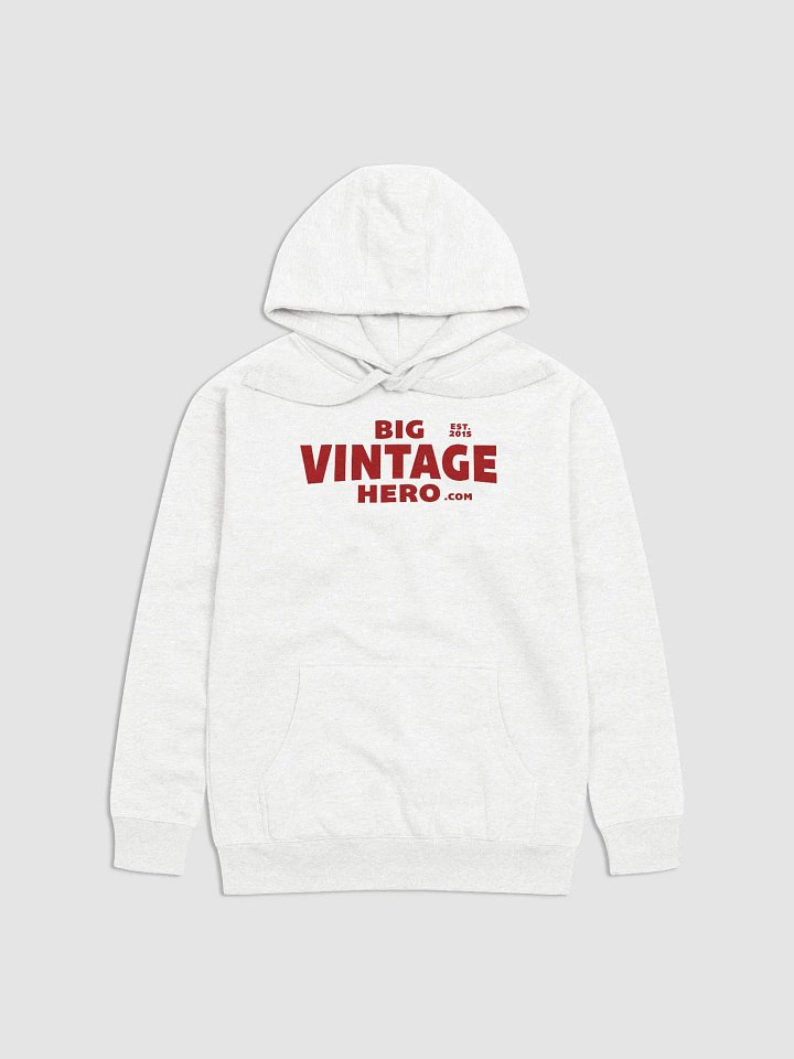 Big Vintage Hero - White Hoodie product image (1)