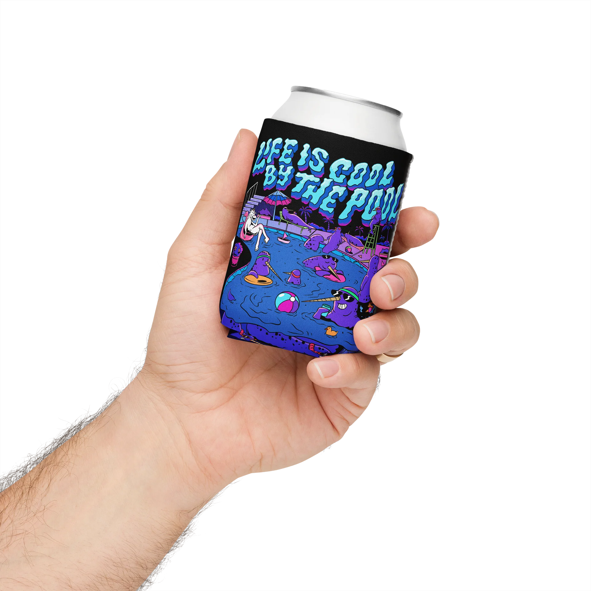 CommUNIty Pool Coozie Can Cooler product image (2)