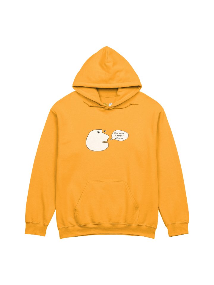 2B or not 2B. A Pencil's Dilemma Hoodie product image (1)