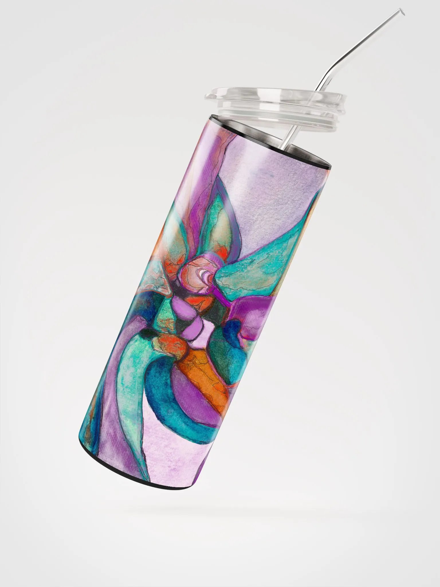 Miniaday Designs Pinwheel Stainless Steel Tumbler product image (2)
