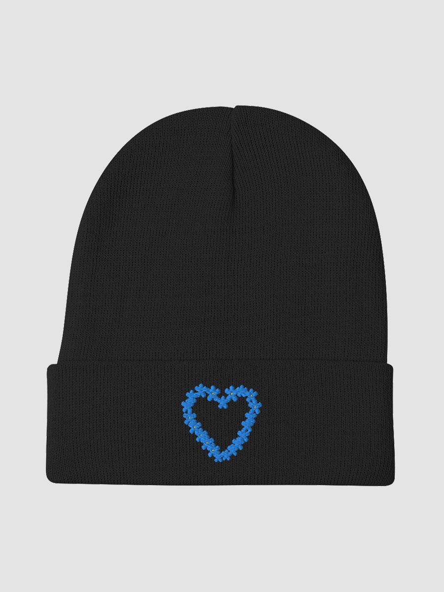 Forget-Me-Not Heart Otto Knit Beanie Otto Cap product image (1)