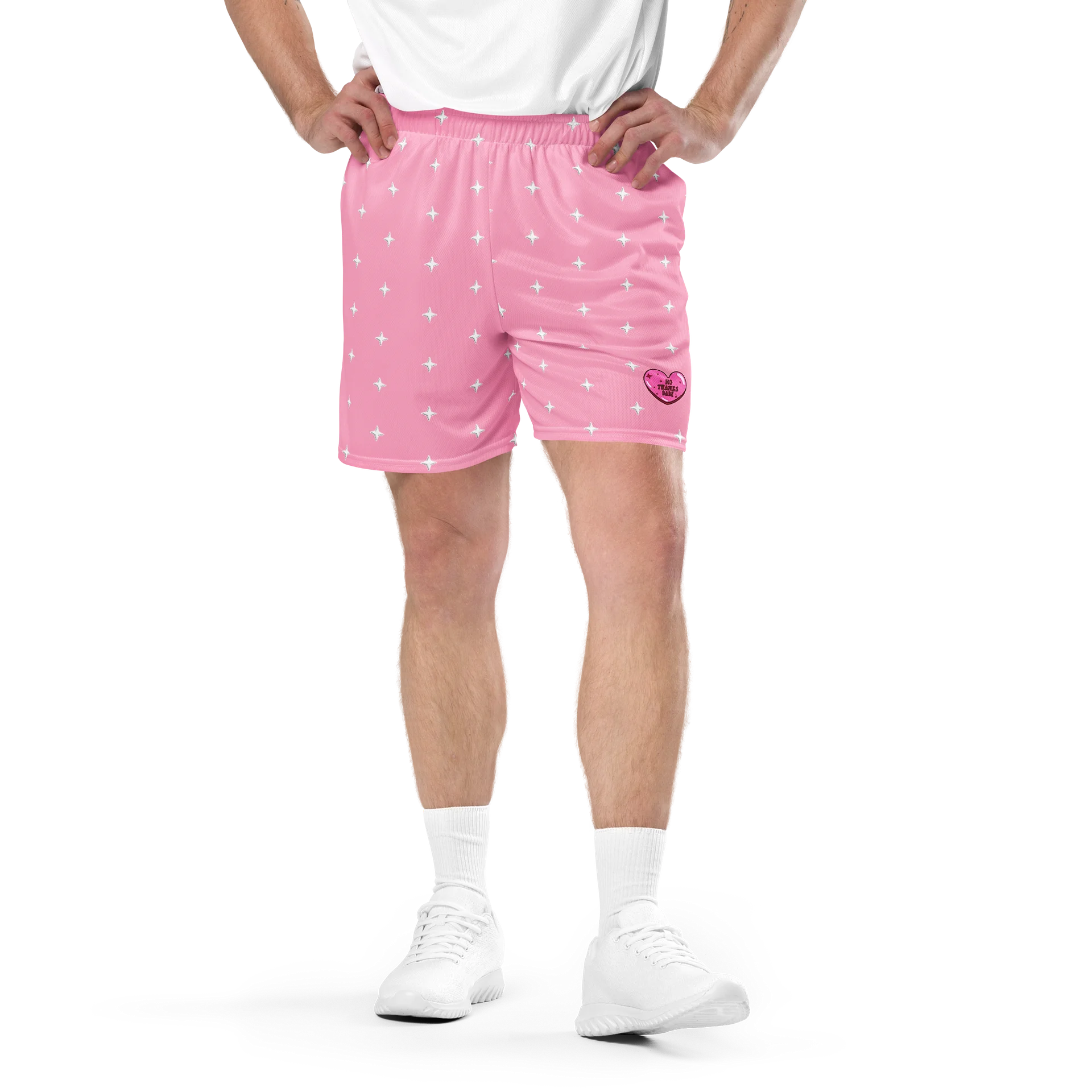 NO THANKS BABE Recycled Mesh Shorts product image (3)