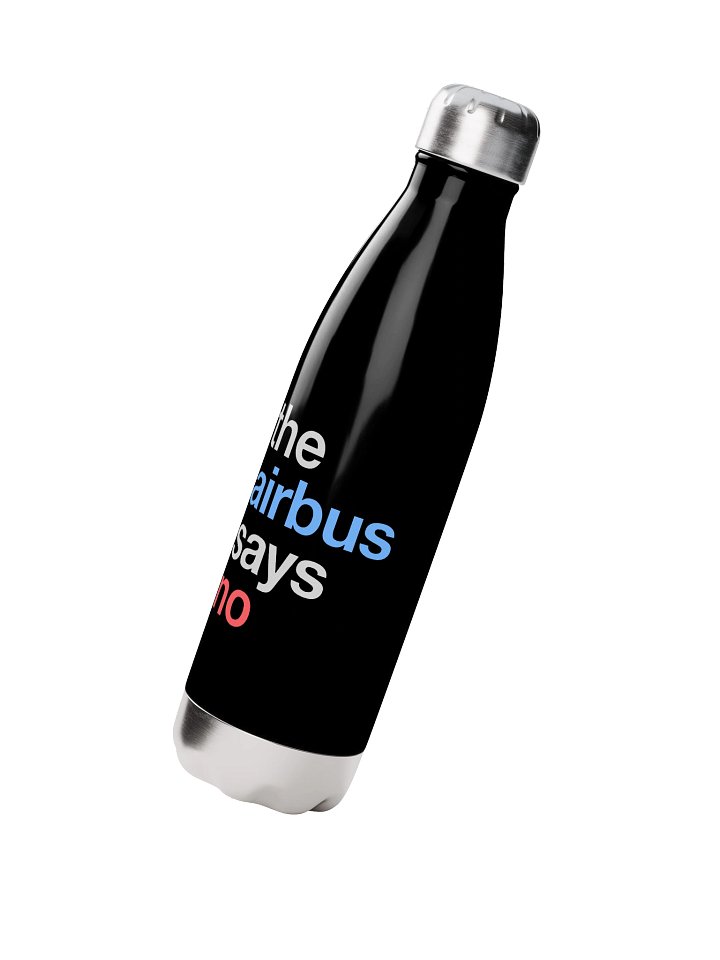 The Airbus Says No Water Bottle product image (2)